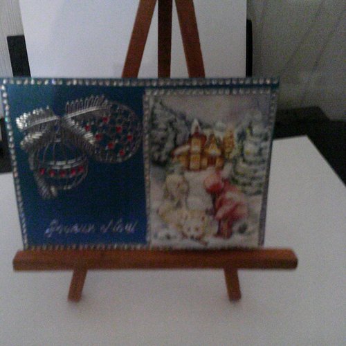 Carte3d, enfants en hiver (noel) - enh 139