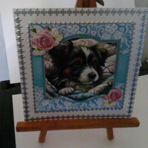 Carte 3d - chiens - ch 120