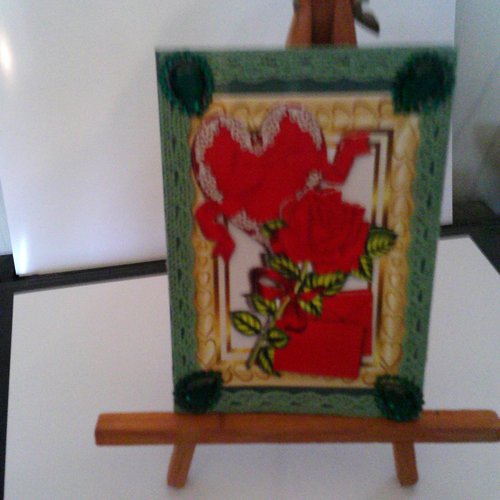Carte 3d, fleurs - fl 351