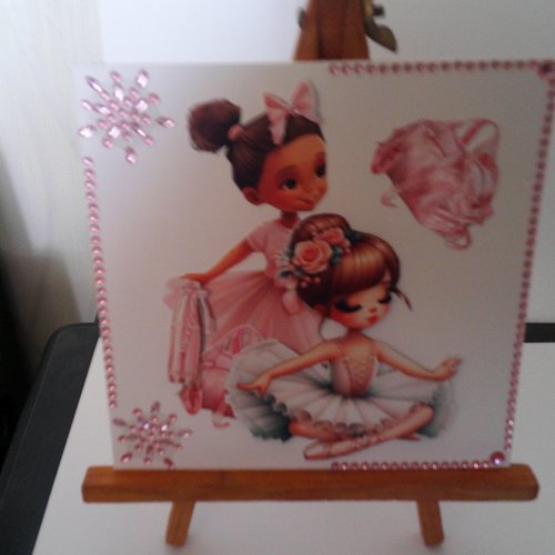 Carte 3d, danse classique, version 2 - dan 119