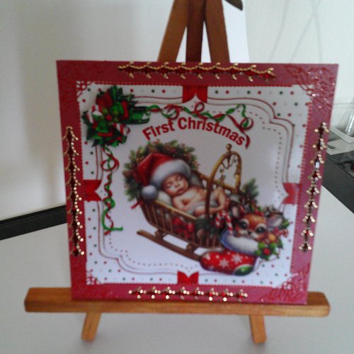 Carte 3d, enfants en hver (noel) - enh 150