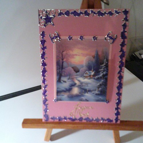 Carte 3d - paysages en hiver (noel) - pah 172