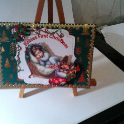 Carte 3d - enfants en hiver ( noel) - enh 154
