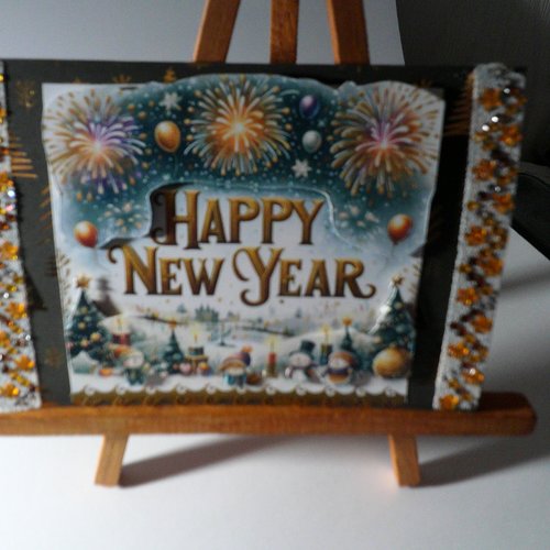 Carte 3d - nouvel an (noel) - nan 34