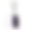 Ourson mini écossais bleu-marine  4cm sur porte-clé argenté .unitaire. n°2050