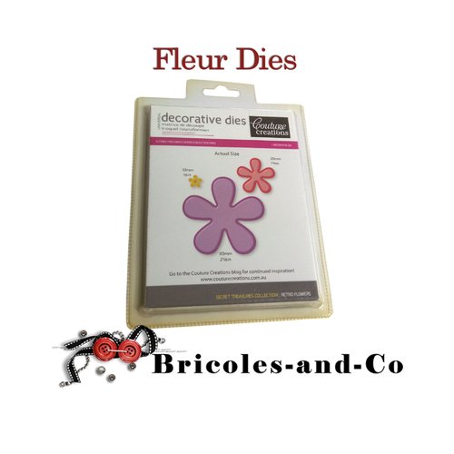 Fleur dies cut  marque couture creations.