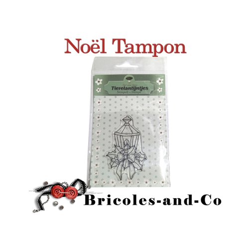 Noël tampon lanterne marque : tierelantijntjes