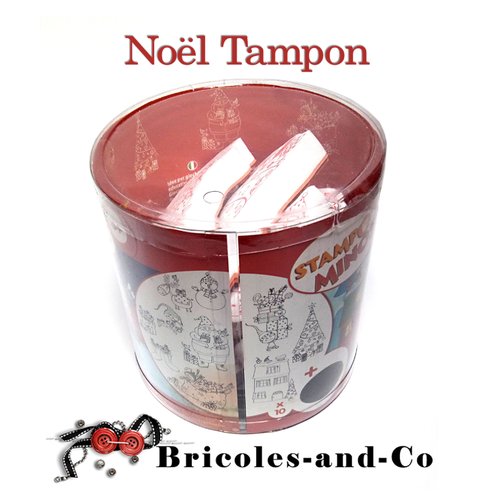Noël tampon stampo minos   marque aladine