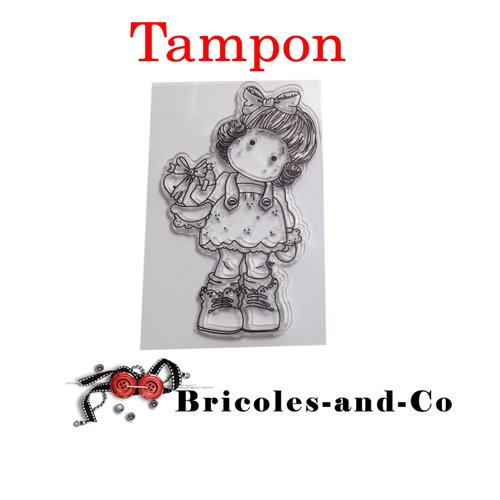 Cœur tampon  fille