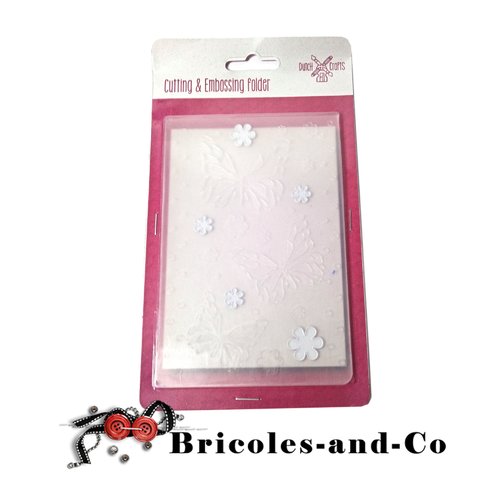 Papillon cutting et embossing  folder
