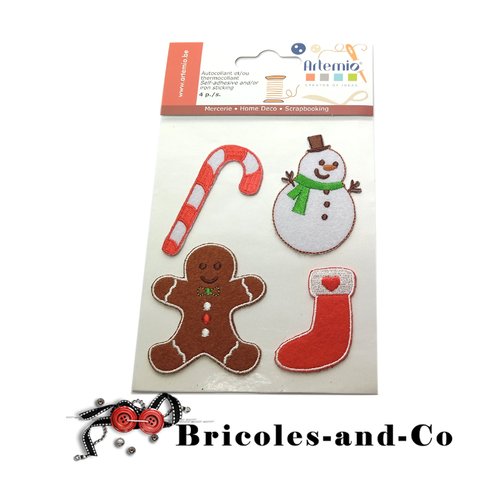 Noël thermocollant artemio