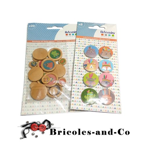Indien  artemio lot boutons et  cabochons