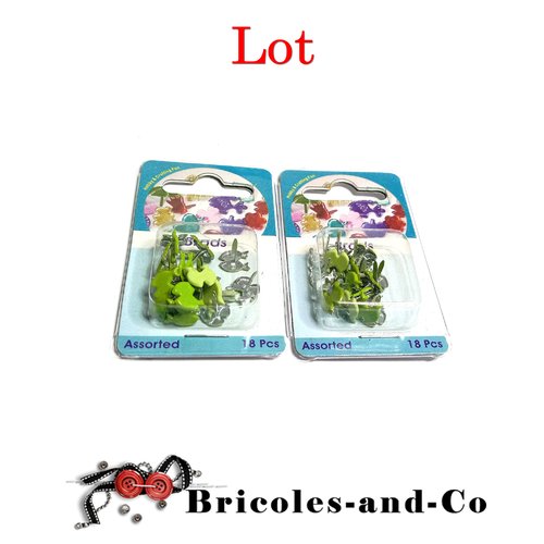 Poisson brad vert 2sachets