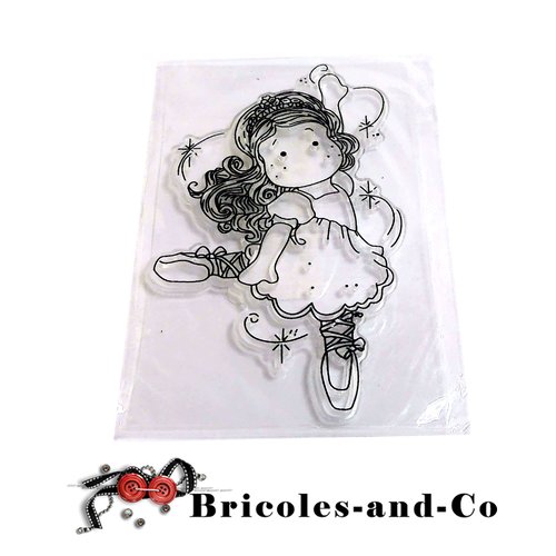Tampon fille danseuse  ballerine