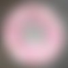 Tableau magnétique rond  avec aimants plastique dingue, papier, rose naissance 