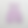 N°13 short à bretelles en papier   violet clair vêtement enfant  découpage