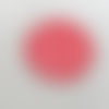 1014  jolie cercle festonné  en papier  thème de noël fond rouge  avec canne point blanc pailleté  pour décorer  vos cartes