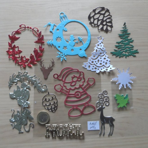 N° 2091 lot de découpes sur le thème de noël n°4