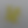 N°782 mots petite sieste en papier tapisserie jaune moutarde    avec  un hamac 