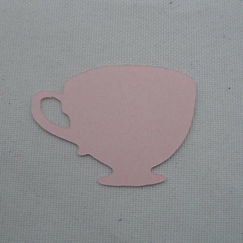 N°395 bol avec anse  en papier rose