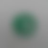 N°667 superbe globe terrestre   en papier vert    découpage fin 
