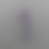 N°618 fée clochette debout  en papier tapisserie  violet  découpage 