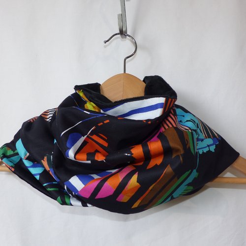 Tour de cou deux tours, snood adulte