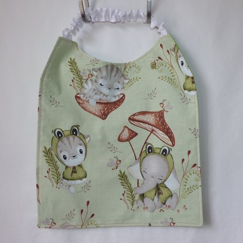Serviette de table enfant, serviette de table maternelle