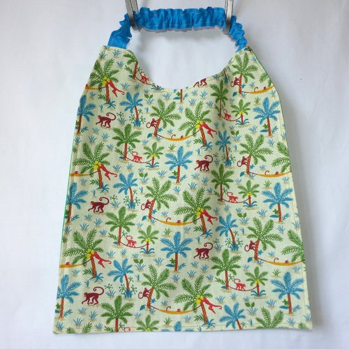 Serviette de cantine maternelle, serviette élastiquée