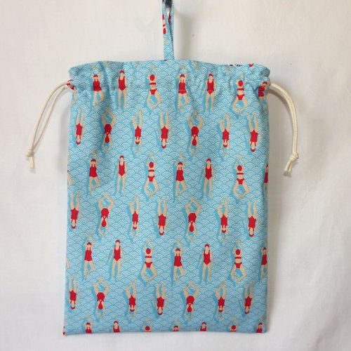 Pochette maillot de bain mouillé, sac piscine impermeable