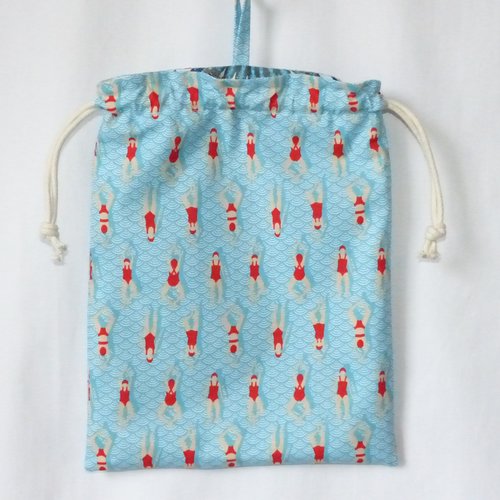 Pochette maillot de bain mouillé, sac piscine impermeable