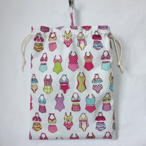 Pochette imperméable pour maillot de bain mouillé, sac de plage
