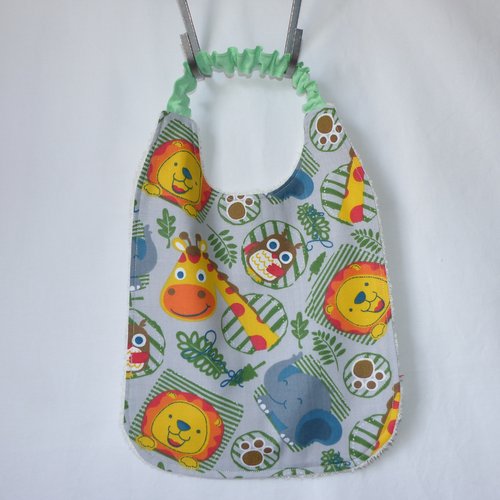 Bavoir bébé, cadeau naissance, bavoir élastiqué