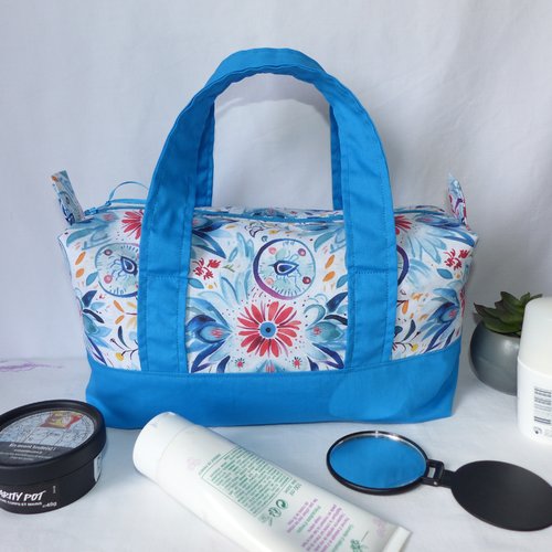 Trousse de toilette à anses, vanity à anses