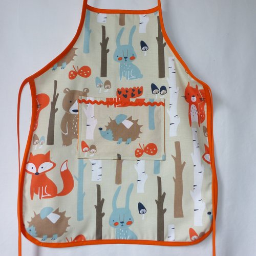 Tablier enfant, tablier animaux