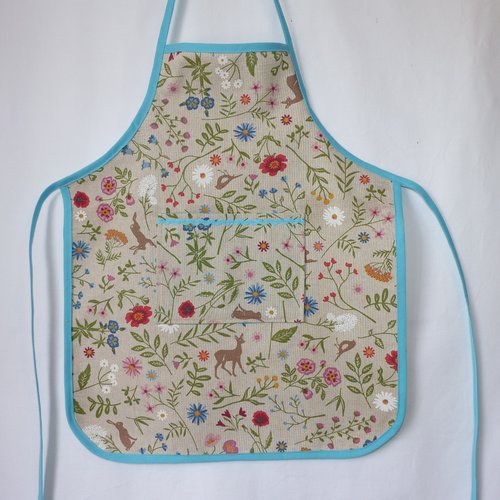 Tablier en tissu pour enfant, cadeau enfant