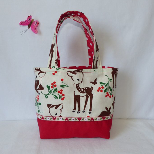 Petit sac cabas enfant, sac à main enfant