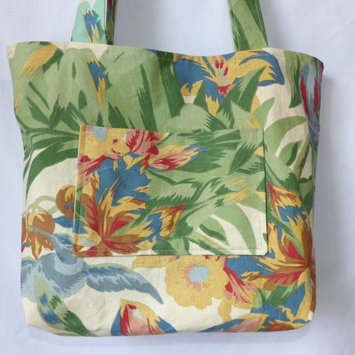 Sac en tissu recyclé, sac zero déchet