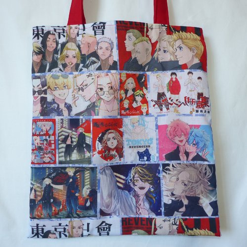 Sac manga, tote bag anime japonais