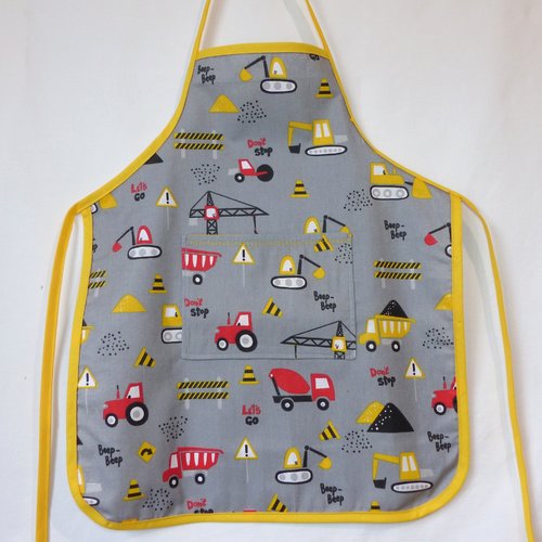 Tablier de cuisine enfant, tablier garçon