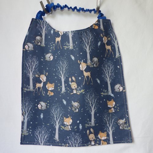 Serviette de table enfant animaux, serviette maternelle