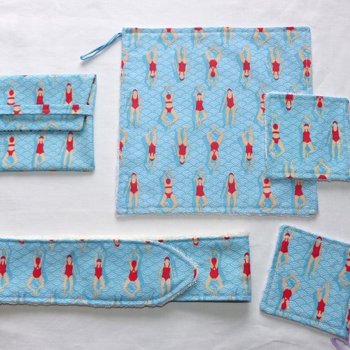 Kit soin du visage, kit sortie de piscine, idée cadeau