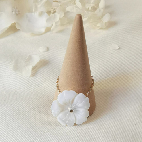Bague chainette ~ monoï~ or 14k gold filled  brillesurmoi