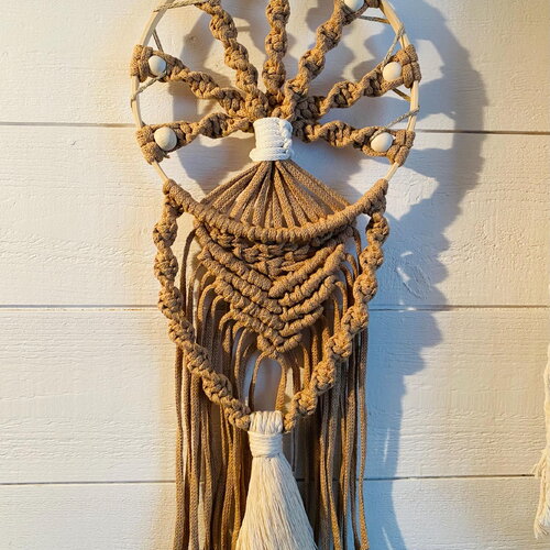Arbre de vie en macramé