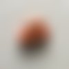 Perles en plexiglass taille 10 mm couleur orange