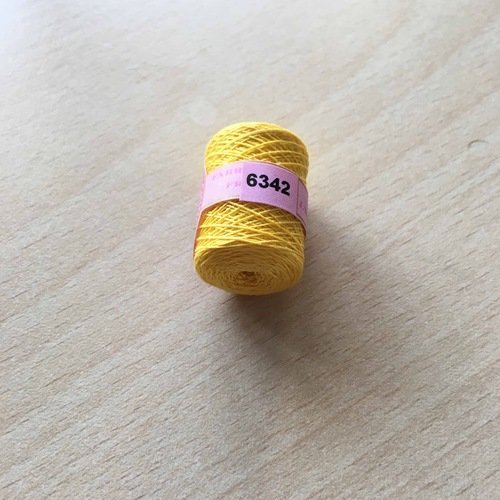 Cocon de calais pour dentelle 6342 jaune