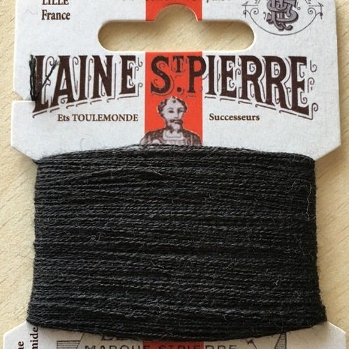 Fil de laine st. pierre 180 noir