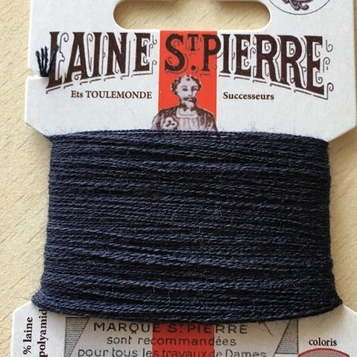 Fil de laine st. pierre 645 marine foncé