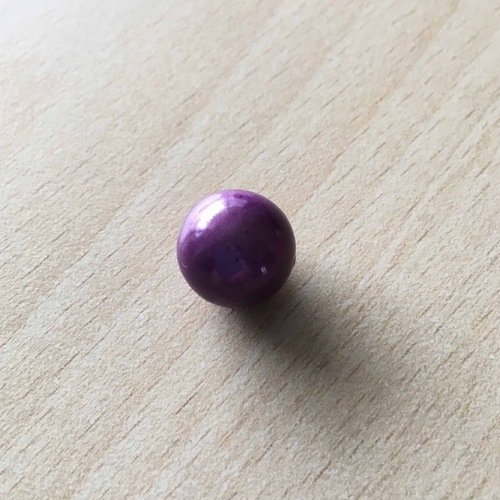 Jolie perle magique 14 mm  couleur  lilas