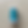 Bobine de soie ovale 133 turquoise clair 